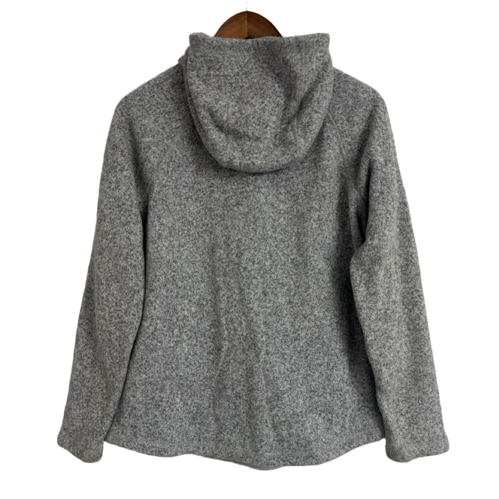 THE NORTH FACE Hoodie Women's Medium Gray Heather Pullover Half Zip - Picture 2 of 8